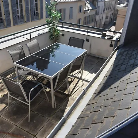 公寓 Chateau Au Calme Terrasse